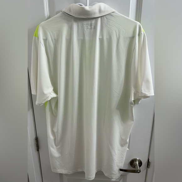 Nike Golf Men’s Green & White Polo Shirt - Size XL Great Condition Modern Fit - Picture 4 of 6